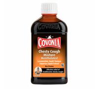 Covonia Chesty Cough Mixture Mentholated, Loosens Stubborn Mucus, 300ml