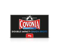 Covonia Double Impact Cough Drops - Strong Original Sugar Free 30g