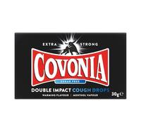 Covonia Double Impact Cough Drops - Strong Original Sugar Free 30g