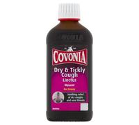 Covonia Dry & Tickly Cough Linctus, Soothing Non-Drowsy Syrup, 180ml