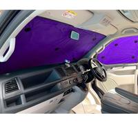 Covprotec Front Set Of Thermal Blinds, Compatible/Replacement For Vauxhall Vivaro Life (2019-Date) Backing Colour In Purple