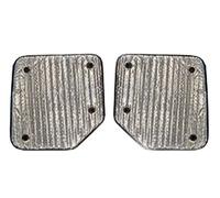 Covprotec Pair Of Barn Door Thermal Blinds, Compatible/Replacement For Citroen Dispatch (2017-Date) Backing Colour In Navy