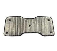 Covprotec Tailgate Thermal Blinds, Compatible/Replacement For Volkswagen Transporter T6.1 (2020-Date) Backing Colour In Brown