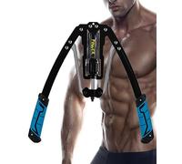 COVVY Twister Arm Exerciser,Adjustable 22-440lbs Hydraulic Power Exerciser,Shoulder Muscle Training Fitness Equipment,Arm Enhanced Exercise Strengthener for Arm,Biceps,Abdomen,Shoulder (Blue)
