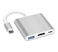 COVVY USB-C to HDMI Adapter USB C Charging Port Converter Adapter USB C Hub Compatible with Chromebook/Samsung Galaxy S8/S9, MacBook Air, iPad Pro