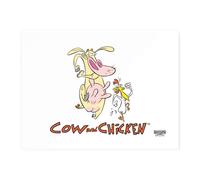 Cow And Chicken Chopping Board