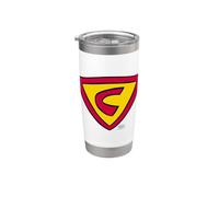Cow and Chicken Super Cow Logo Stainless Steel Insulated Tumbler