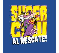 Cow and Chicken Supercow Al Rescate! Men's T-Shirt - Royal Blue - L