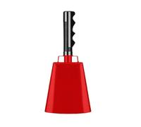 Cow Bells 2pcs Cow Bell With Handle, Metal Hand Ringer, Accompaniment Instrument(Red)