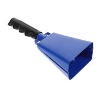 Cow Bells 2pcs Cowbell With Handle Metal Blue Instrument Sports Classroom Jingle School Cowbells Hand Bells