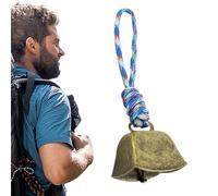 Cow Bells Noise Makers - Multipurpose Loud Bells, Lanyard Harness Bell for Alerting, Metal Ornament Piece, Outdoor Support Tool with Premium Quality, Farm Ranch Kit for Signaling and Tracking