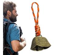 Cow Bells Noise Makers - Multipurpose Loud Bells, Lanyard Harness Bell for Alerting, Metal Ornament Piece, Outdoor Support Tool with Premium Quality, Farm Ranch Kit for Signaling and Tracking