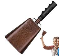 Cow Bells Noise Makers - Percussion Noise Makers With Handles | Musical Instruments Call Bell Alarm, Horn For Graduation, Loud Noise For Stadiums And Football Games Skuda