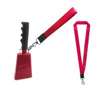 Cow Bells Noise Makers With Handle Hand Percussions Cowbell Cheering Musical Instruments Call Alarm Cowbell With Handle For Sportings Event Footballs Game