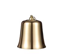 Cow bells with handle Brass Bells Golden Buddhism Meditation
