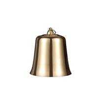Cow bells with handle Brass Bells Golden Buddhism Meditation