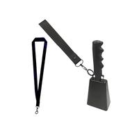 cow bells with handle hand percussions cowbell cheer bells musical instruments call bells alarm cowbell with handle for sports events football games