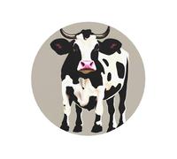 Cow Black Spot Print Strong Refrigerator Magnets Decor Fridge Magnets,For Kitchen Whiteboard Office Locker