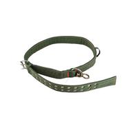 Cow Collar Adjustable 4 Layer Canvas | Dual Row Metal Buckle for Cattle/Calves/Horses | Resilient Livestock Collar for Farm Animals (Large 35.83x15.75in)