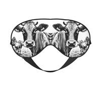 Cow Collection Print Sleeping Eye Cover Eyeshade for Men Women Plane Travel Nap Night Sleeping
