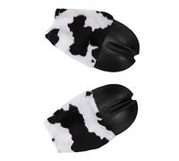 Cow Costume Hooves Gloves Animal Farm Outfit Accessory for Adult and Kids Halloween Cosplay or Theater
