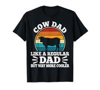 Cow Dad Like a Regular Dad Father’s Day Cow Lover Daddy T-Shirt