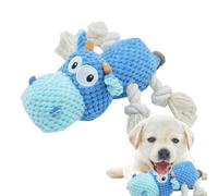 Cow Dog Toy | Cartoon Dog Plush Toy | Interactive Pet Doll to Keep Her Busy, Indoor Outdoor Game with Bite , Pet Supplies for Puppies, Small, Medium and Large Hun
