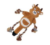 Cow Dog Toy, Cow Dog Toy, Robust Toy for Dogs in Cow Design - Interactive Toy for Puppies, Rope Dog Toy for Puppies, Brain Stimulating Toy