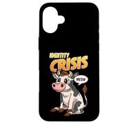 Cow Farmer Design For Farm Animal Lover - Identity Meow Case for iPhone 16 Plus