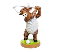 Cow Figurines Cute Hand Painted Resin Golf Home Decor | Sports Theme Decor for Father's Day Thanksgiving Holiday Birthday Party Offices Room Desk Apartment