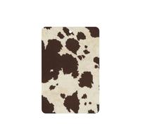 Cow Fur Print Printing 10 Pcs Car Air Fresheners Cards For Scented Hanging Sheets For Bathroom With Rope
