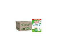Cow & Gate 1 First Infant Baby Milk Powder Formula, from Birth, 1.2K (Pack of 3)