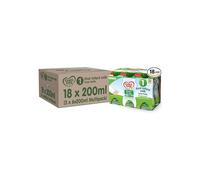 Cow & Gate 1 First Infant Baby Milk Ready to Use Liquid Formula, from Birth, 200 ml, (Pack of 18)