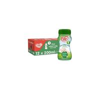Cow & Gate 1 First Infant Baby Milk Ready to Use Liquid Formula, from Birth, 200ml (Pack of 12)