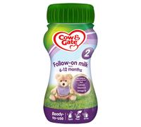 Cow & Gate 2 Follow On Baby Milk Formula Liquid 6-12 Months 200ml 200 ml