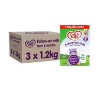 Cow & Gate 2 Follow On Baby Milk Powder Formula, 6-12 Months, 1.2K (Pack of 3)