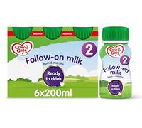 Cow & Gate 2 Follow On Baby Milk Ready to Use Liquid Formula, 6-12 Months, 6x200 ml