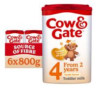 Cow & Gate 4 Toddler Baby Milk Powder Formula 2-3 Years 800 g (Pack of 6)
