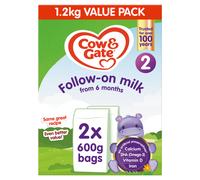 Cow & Gate Follow On Milk 6+ Months 2 x 600g