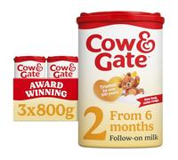 Cow & Gate Follow-On Milk, Suitable from 6+ Months, Pack of 3 x 800 g