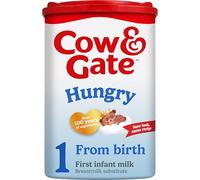 Cow & Gate Hungry Baby Milk Powder Formula, from Birth, 800g