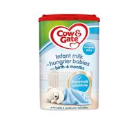 Cow & Gate Infant Milk for Hungrier Babies - From Birth - 800g