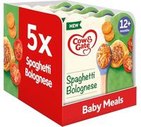 Cow & Gate Spaghetti Bolognese Baby Food Meal, 12+ Months, 5x230g