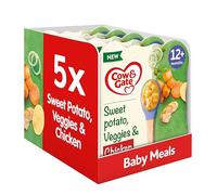 Cow & Gate Sweet Potato Vegetable & Chicken Baby Food Meal, 12+ Months, 230g (Pack of 5)