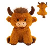 Cow Graduation Plush Toy with Cap, 25cm Lovely Decorations Plush | Soft Stuffed Animal, Graduation Gift | for College High School Preschool Ceremony, Home Desk Photo Prop