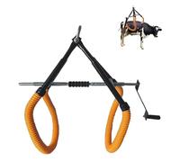 Cow Hip Lift Assist Tool, Adjustable Steel Stand Up Device for Calving, Milking, and Recovery Aid, Heavy Duty Clamp
