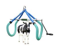 Cow Hip Lift, Heavy-Duty Cattle Lifter - Steel Cow Lift with Adjustable Pitch, Triangular Support Stand Up Assist Tool for Calving Milking Birthing Dystocia and Recovery Aid - 2204lb Capacity