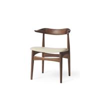 Cow Horn Dining Chair Walnut/Prescott 201