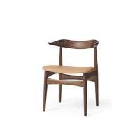 Cow Horn Dining Chair Walnut/Soavé