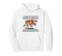 Cow I Hate IT When I’M Talking to Myself Sarcastic Pullover Hoodie